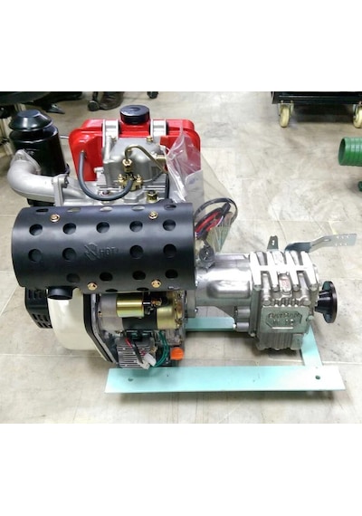Baysan M10 2/1 Mekanik Dikey Redüksiyonlu Deniz Tam Set Şanzımanı