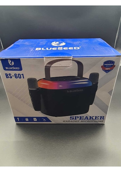 Bs-601 Bluetooth Wıreless Speaker & Karaoke Mıcrophones 13w - Siyah