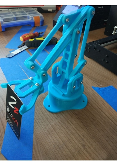 Arduino Robot Kol Kiti 4 Adet Servo ve Vidalar 2 Joystick