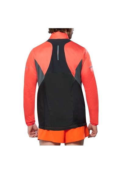 Mizuno Aero Jacket Erkek Yağmurluk Turuncusiyah Turuncu