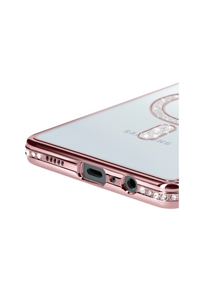 Samsung Galaxy A06 Uyumlu Joke Simli Magneticsafe Kılıf - Pembe