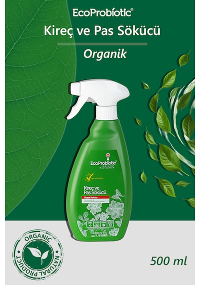 Organik Kireç Ve Pas Sökücü Sprey Güçlü Doğal Temizlik 500 Ml. Tekli
