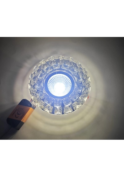 1 Adet Sunled 8202 Cam Spot Kasası 5w Beyaz Işık Led Çerçeveli Günışığı Rekli