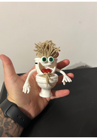 Spaghetti Tualetti 10cm Figür