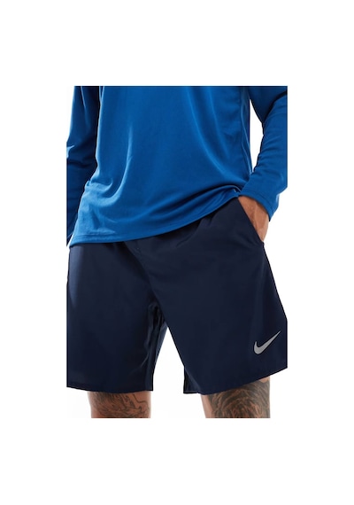 Nike Running Dri Fit 2 İn1 Challenger 7" Short Erkek Dokuma Taytlı Koşu Şortu Lacivert