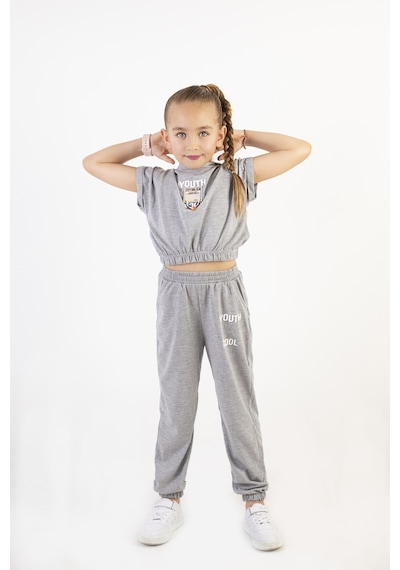 Harika Kids Kız Çocuk Kapşonlu Alt-üst Takım 001