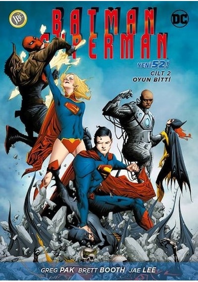 Batman - Süperman Cilt 2 - Oyun Bitti- JBC Yayıncılık