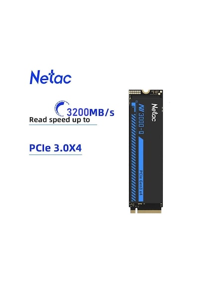 512gb Netac Nv3000q Ssd M.2 Nvme Nt01nv3000q-512-e4x 3200-1200mb/