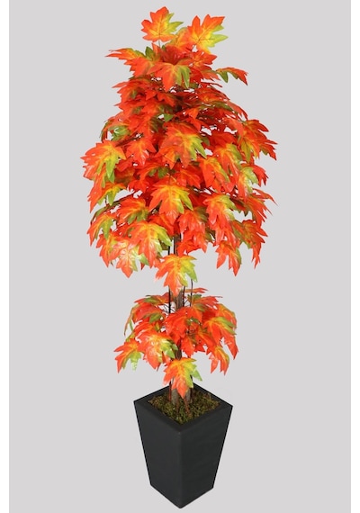 Yapay Çiçek Deposu Yapay Ağaç Tatar Akçaağacı 170 Cm Kiremit Acer Tataricum
