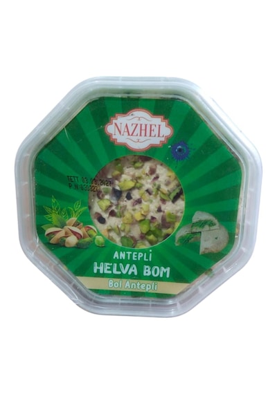 Nazhel Antep Fıstıklı Nazilli Fıstık Ezme Dolgulu Bomba Helva 150 G