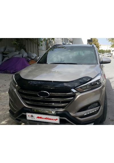 Hyundai Tucson Ön Kaput Rüzgarlığı 2015-2020 Yılı Arasına Uyumludur + Kaput Koruyucu