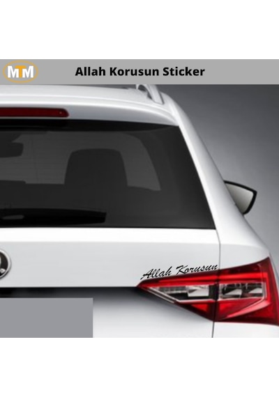 Allah Korusun Oto Sticker (282367277)