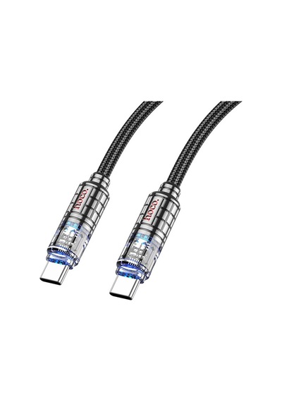Hoco U122 Kristal Uç 60W Type-c To Hızlı Data Ve Şarj Kablosu