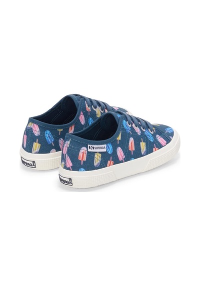 Superga 3750 Kids İce Lolly Print Leggera Çocuk Unisex Lacivert Bileksiz Sneaker Lacivert-446 Superga 3750 Kids İce Lolly Print Leggera Çocuk Unisex Lacivert Bileksiz Sneaker Lacivert-446