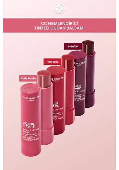 Yves Rocher Cc Nemlendirici Tinted Dudak Balsamı - Nude Pembe