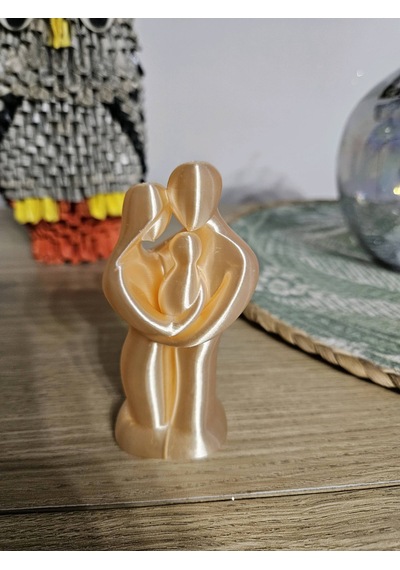 Aile Şık Ve Anlamlı Hediye Seçeneği Hediyelik Dekoratif Obje Figür 15 Cm