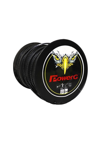 Powerg 40148 Misina Siyah Tırtıklı 4.0 Mm 110mt
