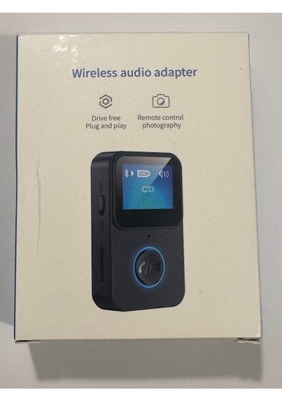 Bluetooth Audio Adapter Bluetooth Aux Çevirici C33