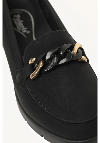 Polaris 166007.nz6fx Siyah Kadın Loafer 000000000102239549 Siyah