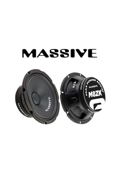 Massive Ms-m8zk 20 Cm Midrange Oto Hoparlör 400w Maksimum 150w Rm