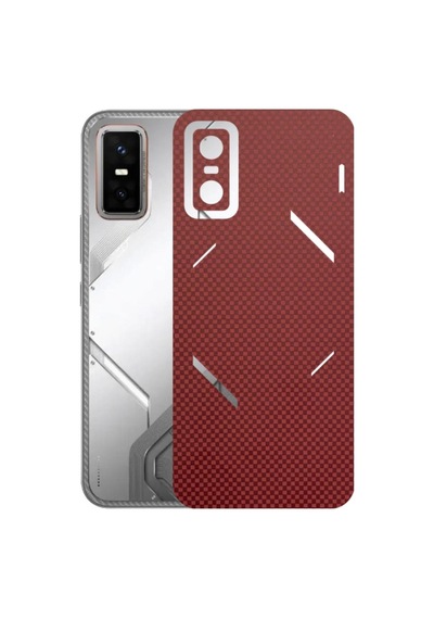 Kapps Infinix Gt 30 Pro İle Uyumlu Fiber Serisi Premium Arka Kapak Kaplama Kenarlar Yoktur 70379717