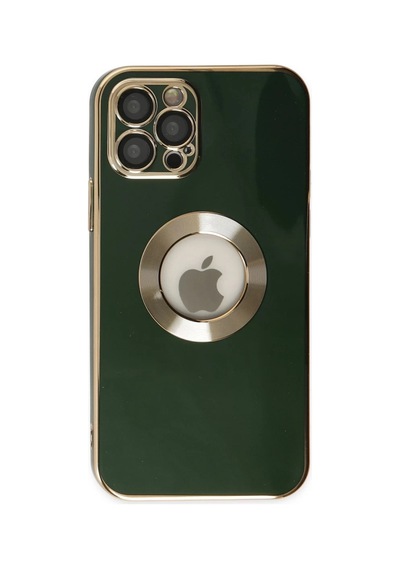 İphone 12 Pro Max Kılıf Store Silikon - Yeşil