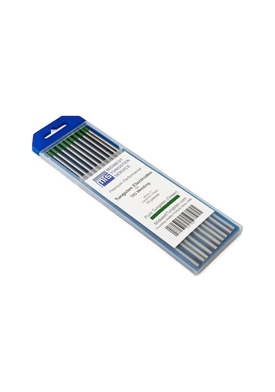 Yeşil Tungsten Elektrod Argon İğnesi 2.4x175 MM - 10 Adet