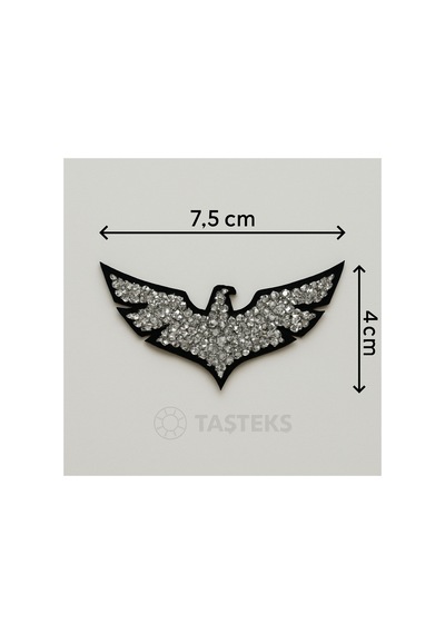 Taşlı Ütülenebilen Veya Sticker Olarak Kullanılabilen Kartal Modeli