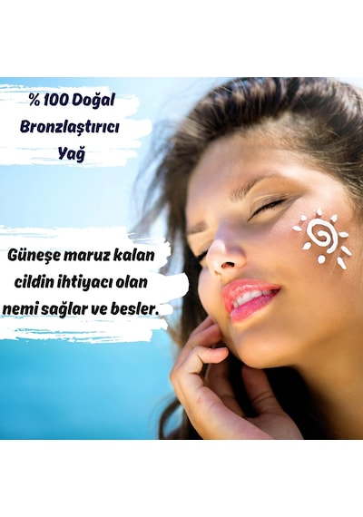 Sera Natura Havuç Yağı & Kakao Yağı Özlü Bronzlaştırıcı Yağ 50 ML
