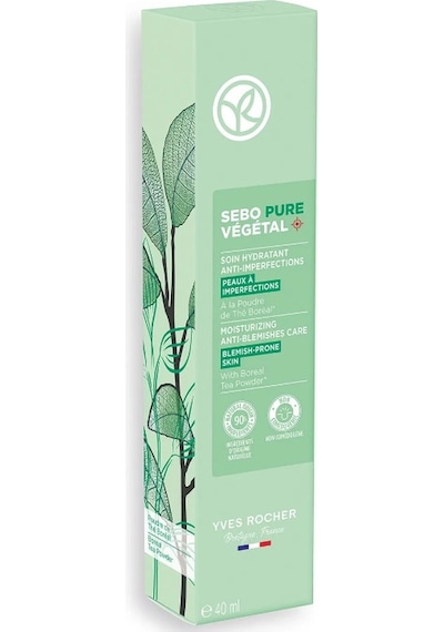 Yves Rocher Sebo Pure Vegetal Akneye Eğilimli Ciltler İçin Jel Krem 40 ML
