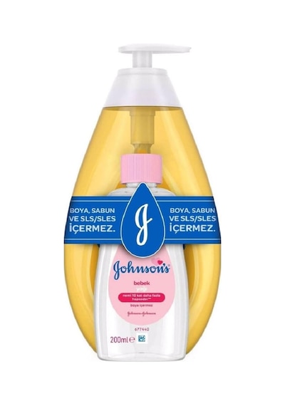 Johnson's Baby Şampuan 750 Ml Bebek Yağı 200 Ml 950 Ml Tüm Saç Tipleri