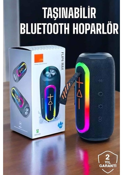 Bluetooth Hoparlör Kablosuz Yüksek Ses Kaliteli Şarj Edilebilir - Lisinya