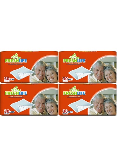 Freshlife Hasta Yatak Koruyucu 60 90cm 120 Adet 4pk 30