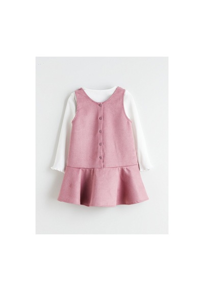 LC Waikiki Alıta Cıty Farkıyla Lcw Kids Pembe Süet Görünümlü Çiçekli Kız Çocuk Elbise Pembe - 928242764 Pembe LC Waikiki Alıta Cıty Farkıyla Lcw Kids Pembe Süet Görünümlü Çiçekli Kız Çocuk Elbise Pembe - 928242764 Pembe