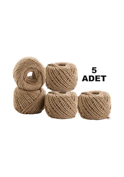 5 Adet, Jüt Ipi, Kırnap Ipi, Kendir Ipi, Jüt Ip, Keten Ip, Hasır