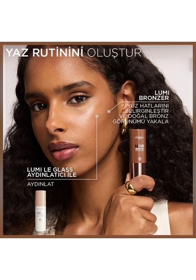 L'oreal Cosmetics Lumi Bronzlaştırıcı Stick - 110 Toasted Sunlight Diğer