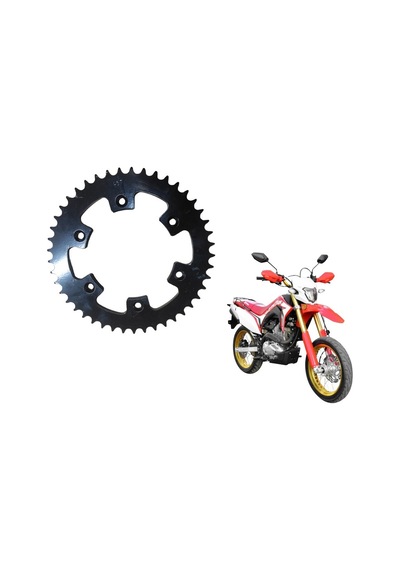 Yuki Victor 250 Cross -uyumlu- Arka Zincir Dişlisi 520 - 45t Dişli