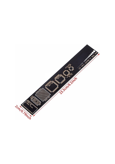 15Cm Pcb Cetvel Referans Cetveli Ruler Smd Komponent Elektronik