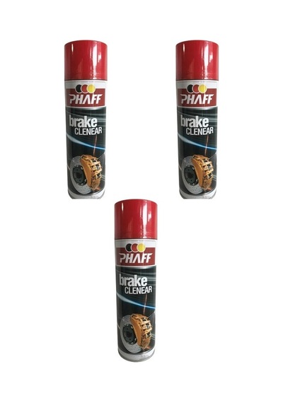 Phaff Balata Spreyi Ve Debriyaj Temizleyicisi 500 Ml 3 Adet