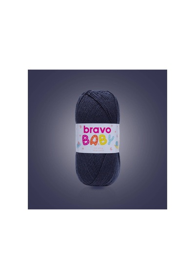 Baby Tüylenmez Anti Pilling Bebek Yünü 100 Gr 250 Metre Renk Kodu: 790 Lacivert
