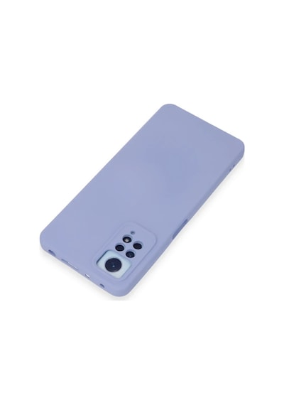 Bezos Redmi Note 12 Pro 4g Kılıf Nano İçi Kadife Silikon - Lila Mmbz