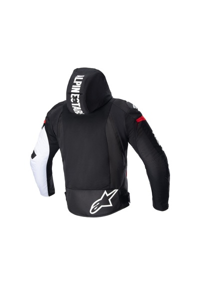Alpinestars Zaca Air Yazlık Korumalı Motosiklet Montu Siyah Beyaz Kırmızı