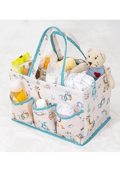 Baby Bebek Bakım Çantası Çok Gözlü Organizer Mavi