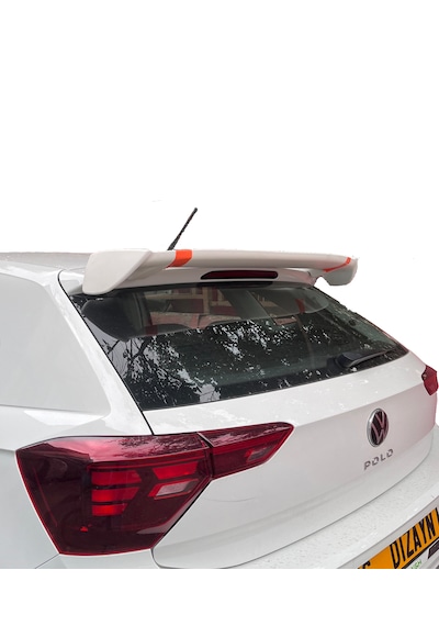 Volkswagen Polo 2010-2022 Üniversal Boyasız Plastik Spoiler