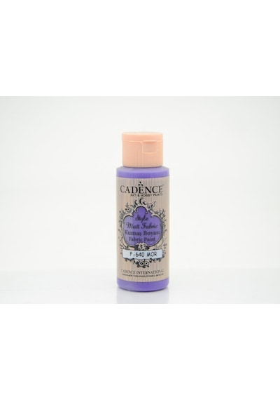 Cadence Style Mat Kumaş Boyası - 640 Mor 59Ml