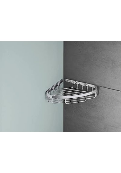 Start Cosmopolitan Köşe Duş Sepeti Duş Rafı Duş/banyo Aksesuarları Krom 41172000 000 Açık Krem