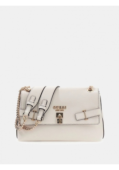 Guess Yesba Dönüştürülebilir Çapraz Askılı Kadın Beyaz Omuz Çantası Hwbg7833210-off Beyaz