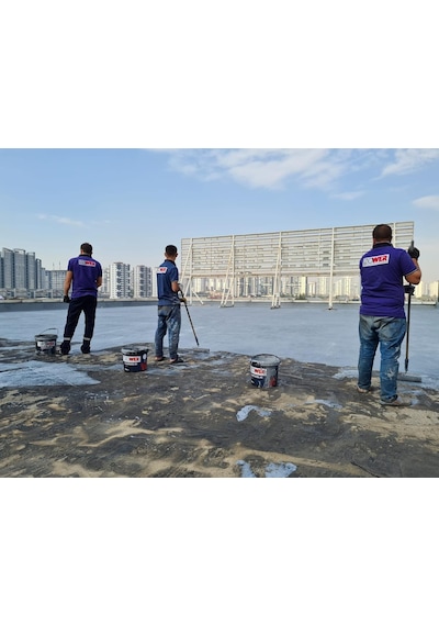M2 Güçlü Elastomerik Su Yalıtım Malzemesi 18 Kg Gri