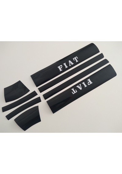Fiat Tofaş Far Sticker 8 Parça Far Alt Üst Çıtası, Far Kaşı Slx