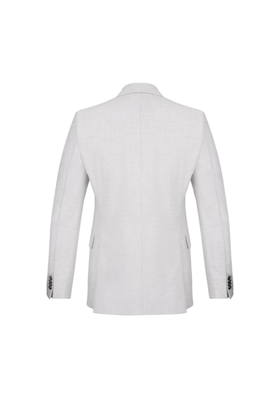 Hatemoğlu Gri Regular Fit Çizgili Kruvaze Klasik Takım Elbise 2958672 Gri